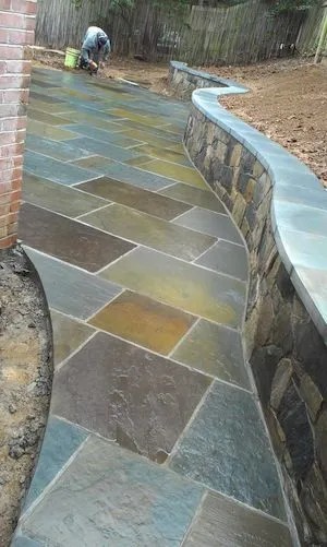 Stone Patio & Walk